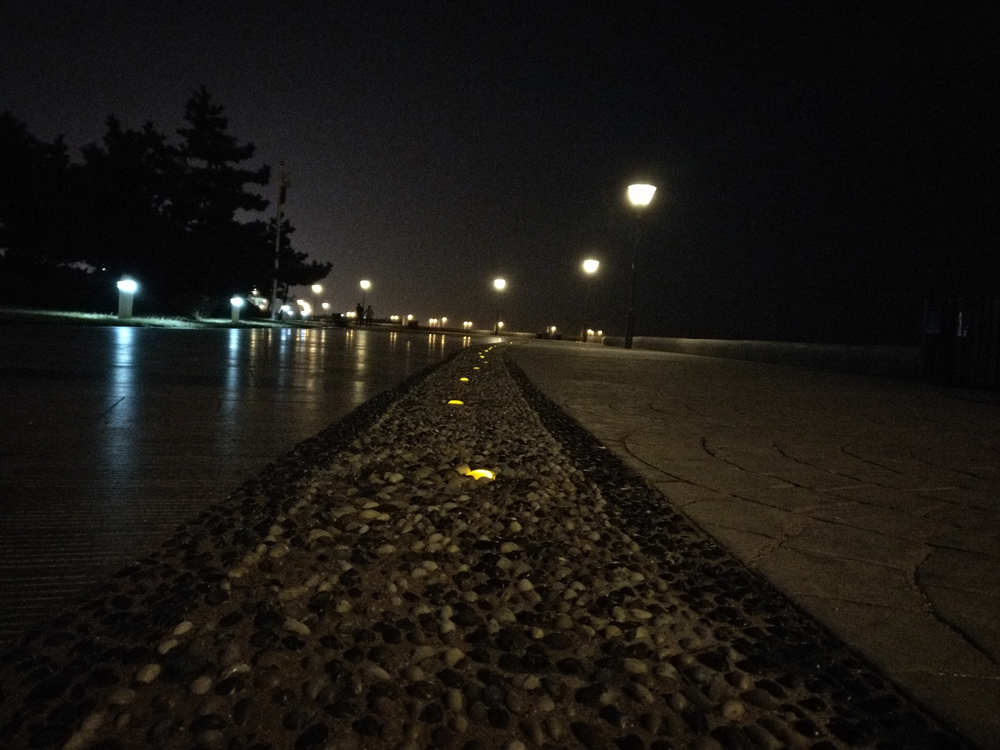 冬夜海边3