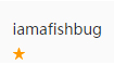 ڰiamafishbug