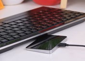 雷柏E9090P触控式炫光键盘