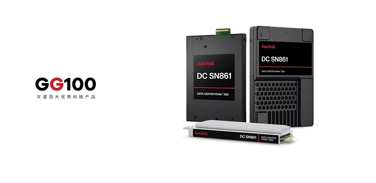 SanDisk DC SN861 NVMe SSD