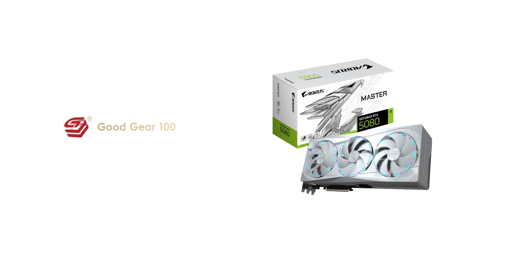 ���� AORUS RTX 5080 MASTER ICE 16G ������
