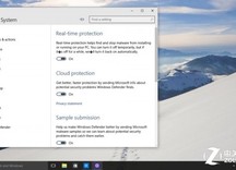 Windows Defender嵌入Win10