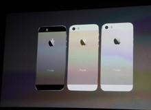 iPhone 5S三种颜色