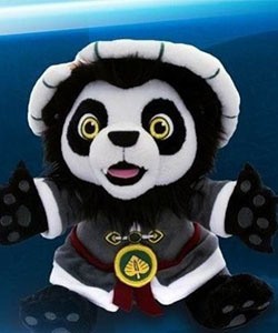 暴雪嘉年华商城新品 熊猫人公仔亮相