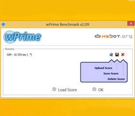 wPrime 32MʱΪ10.555