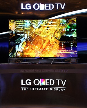 LG曲面OLED新品电视发布