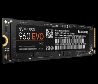  960 EVO NVMe M.2250GB