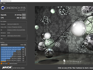 CINEBENCH R15