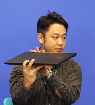 宏碁暗影骑士视频访谈现场