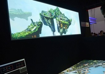 巴可展地面3D投影应用