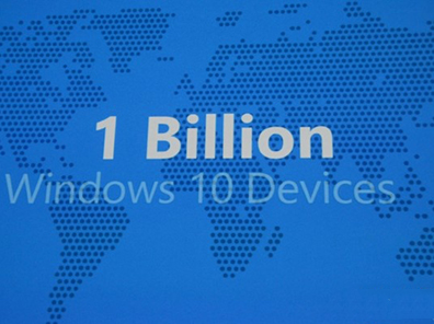 微软乐观预计Win10用户可达10亿