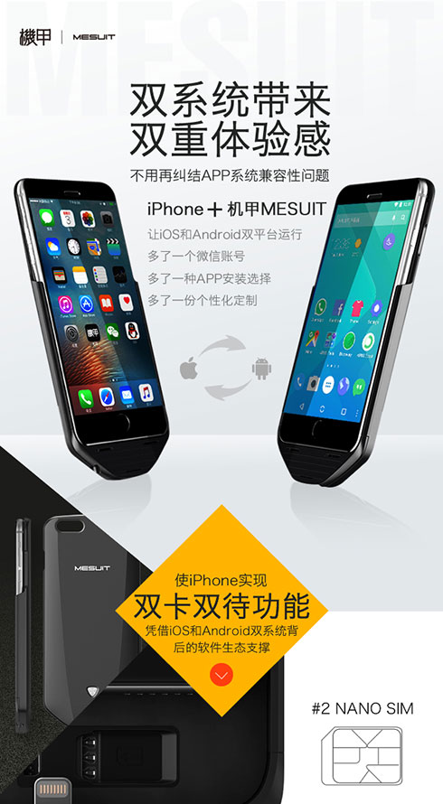 ˫ϵͳ˫ iPhone+Mesuit