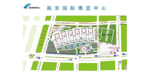 参观车辆平面指向图