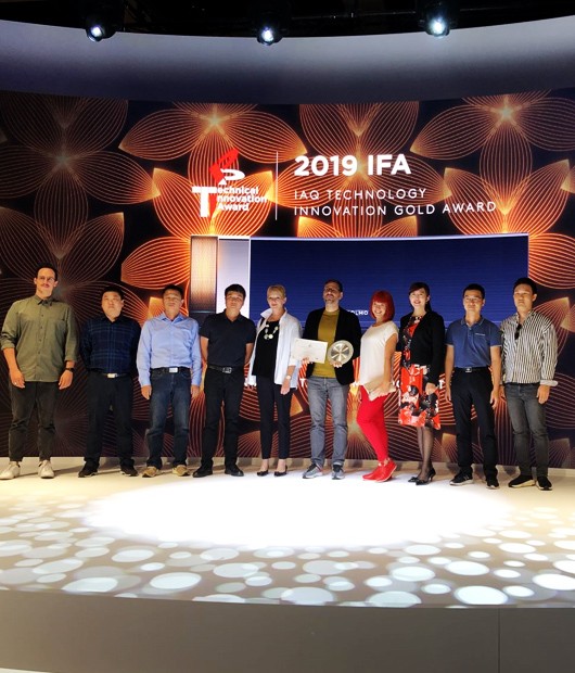  IFA2019: Midea COLMO air conditioner won the gold medal of indoor air technology innovation!