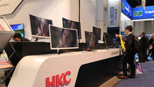 ����Ʒ��ʵ�� HKC����֮������CES�ֳ�