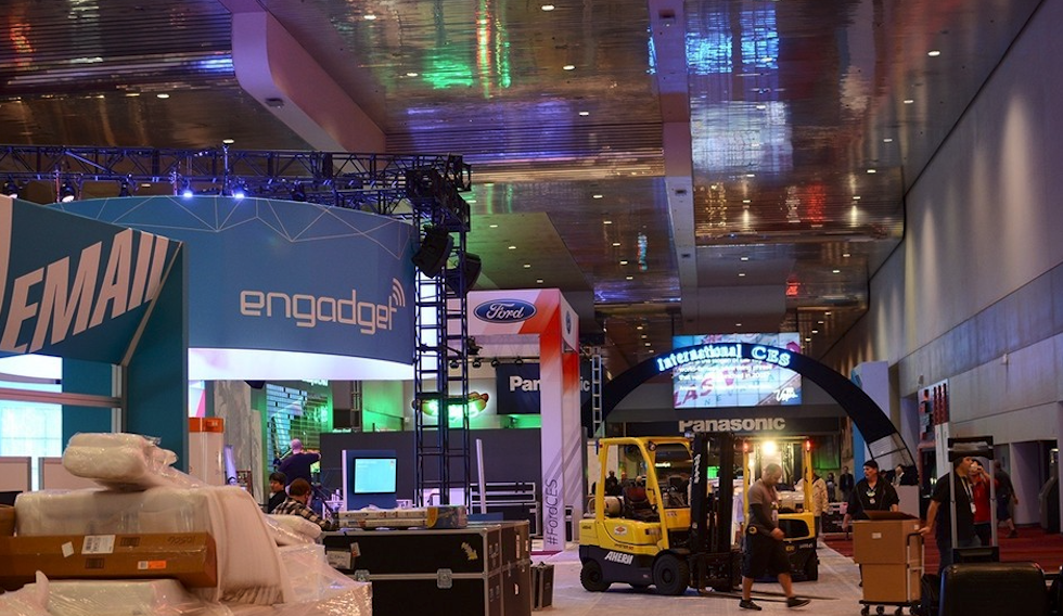 CES2015前方记者展前探馆
